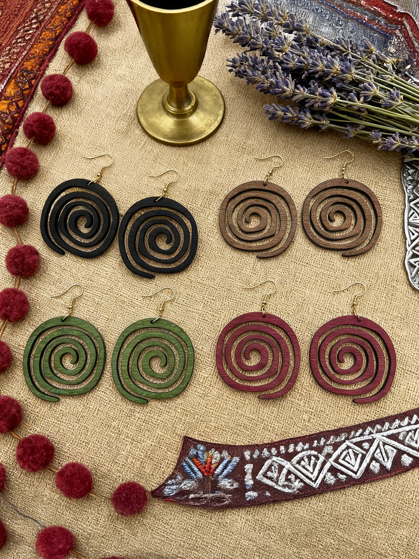 4 Pairs/Set of Vintage-Style W – Ethnic Fashion Wear recenzja i cena