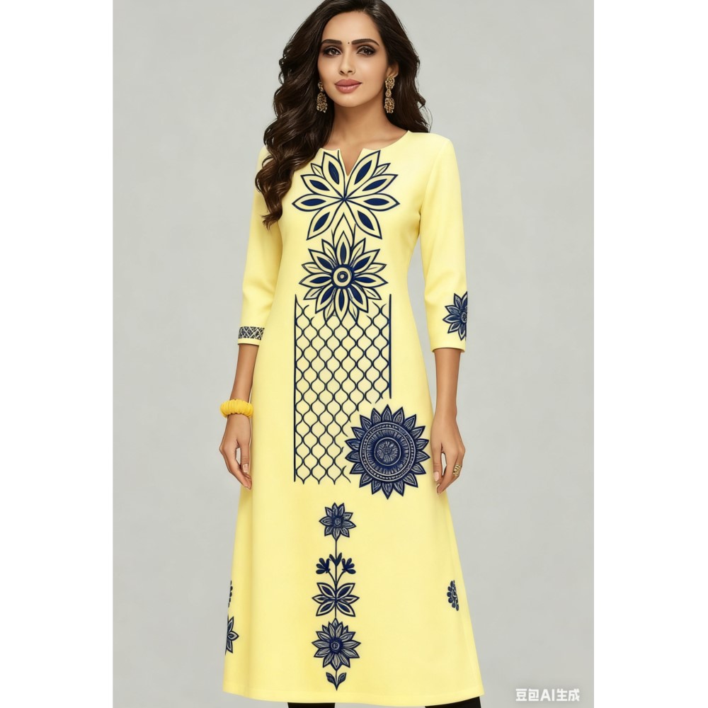National style Women's Kurt Ca – Ethnic Fashion Kurtis recenzja i cena