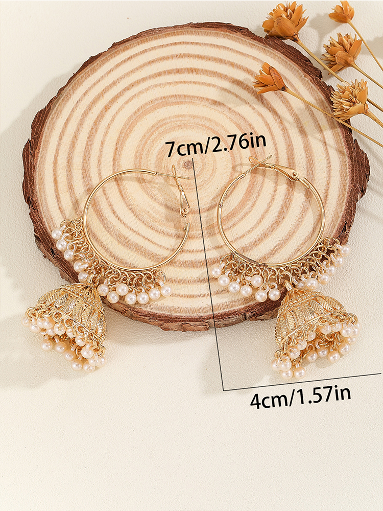 1 Pair of Fashionable Hoop Ear – Ethnic Fashion Wear recenzja i cena