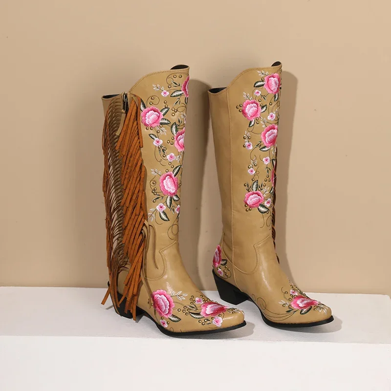 Fashion Embroidery Flower West – Ethnic Fashion Women recenzja i cena