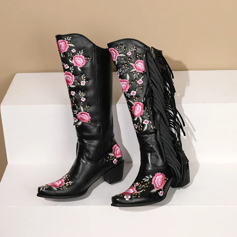 Fashion Embroidery Flower West – Ethnic Fashion Women recenzja i cena