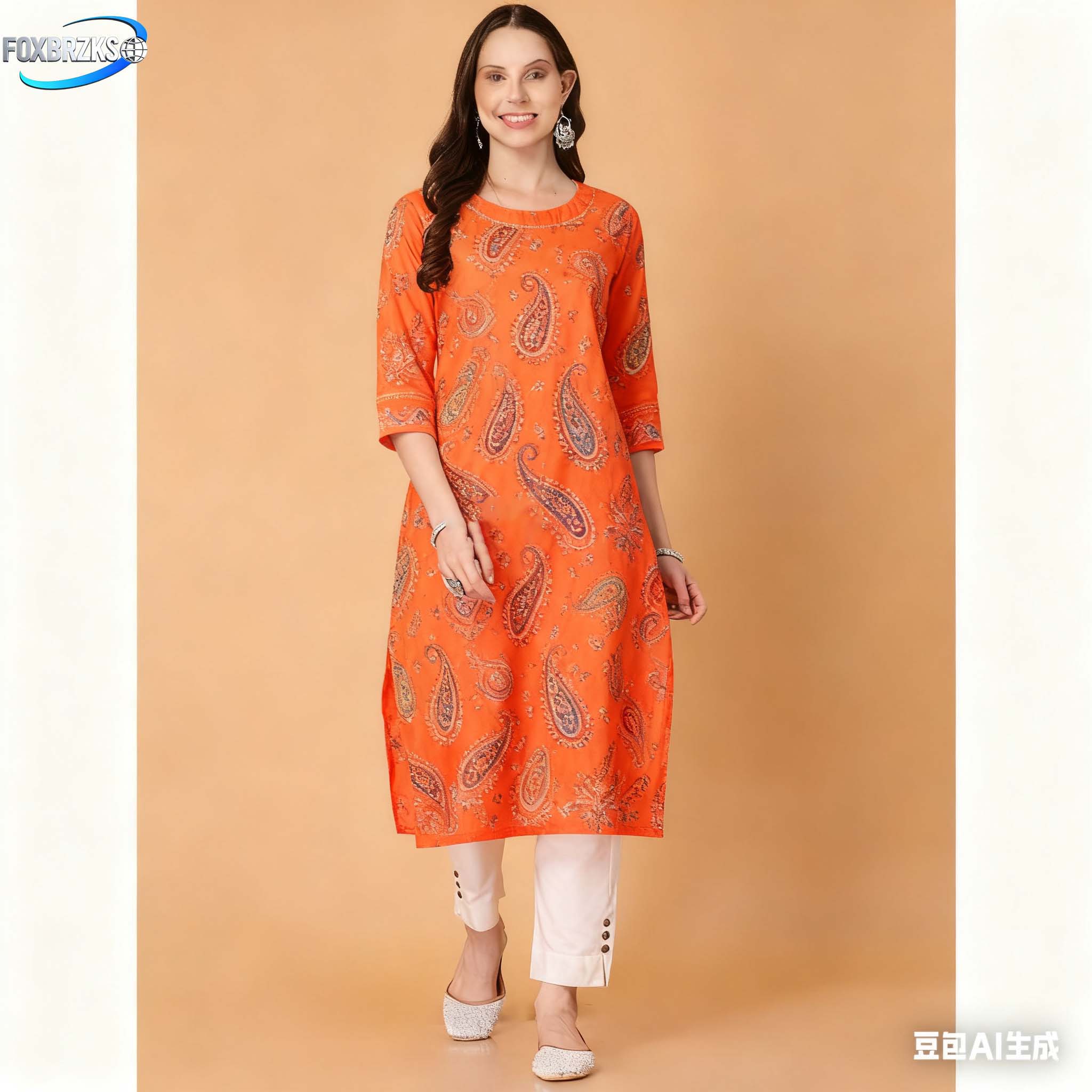National style Kurt Women's Fa – Ethnic Fashion Kurtis recenzja i cena