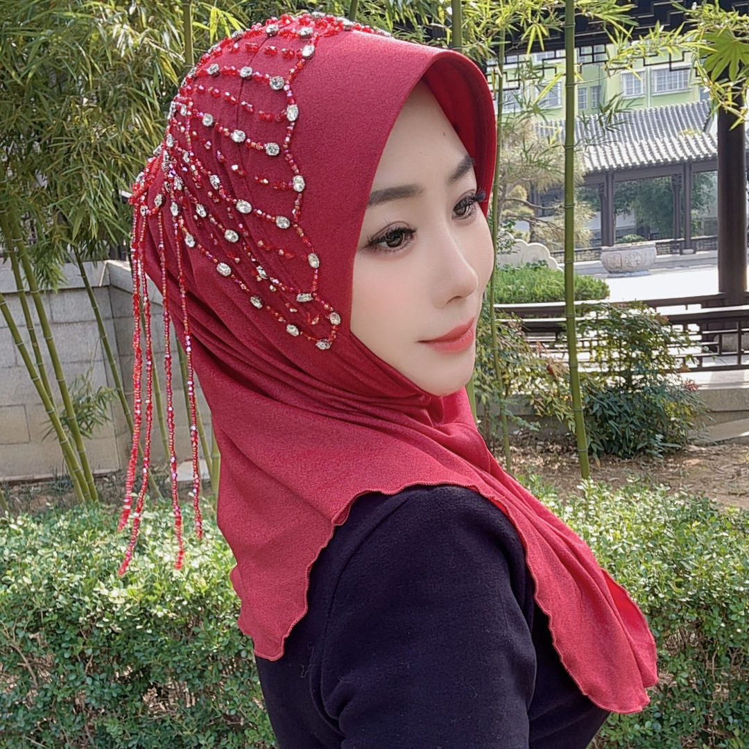 Africa Ethnic Hats Hijab Black – Ethnic Fashion Women recenzja i cena