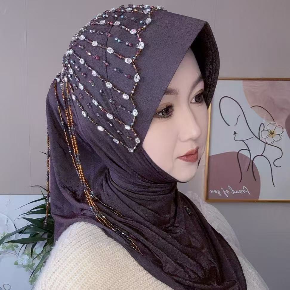 Africa Ethnic Hats Hijab Black – Ethnic Fashion Women recenzja i cena