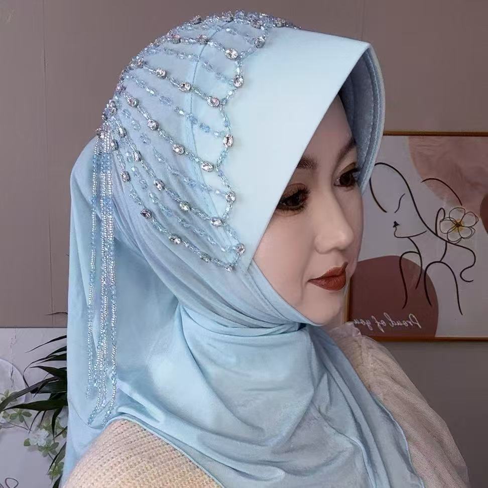 Africa Ethnic Hats Hijab Black – Ethnic Fashion Women recenzja i cena