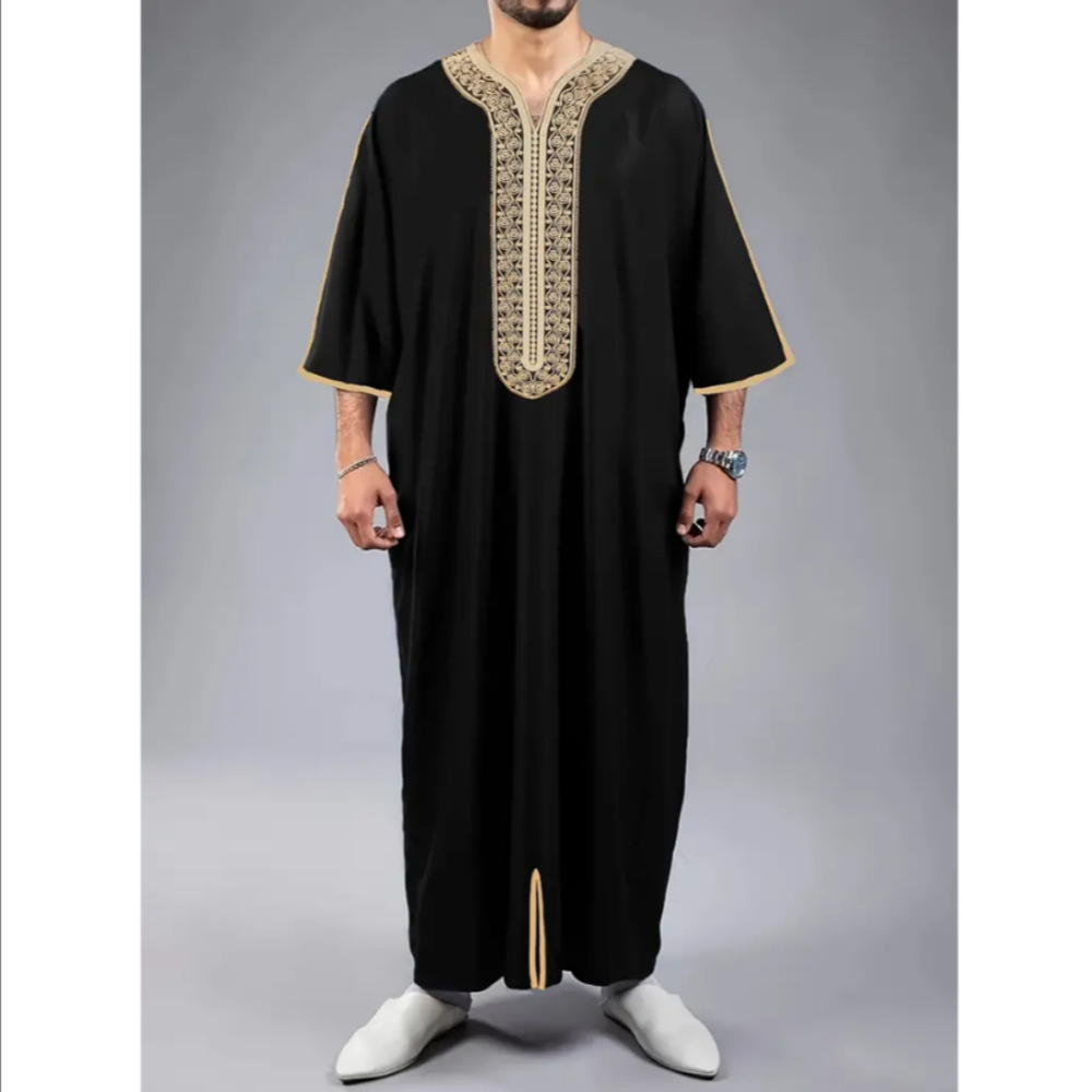 New 2025 Men's Long Sleeve Emb – Ethnic Fashion Wear recenzja i cena