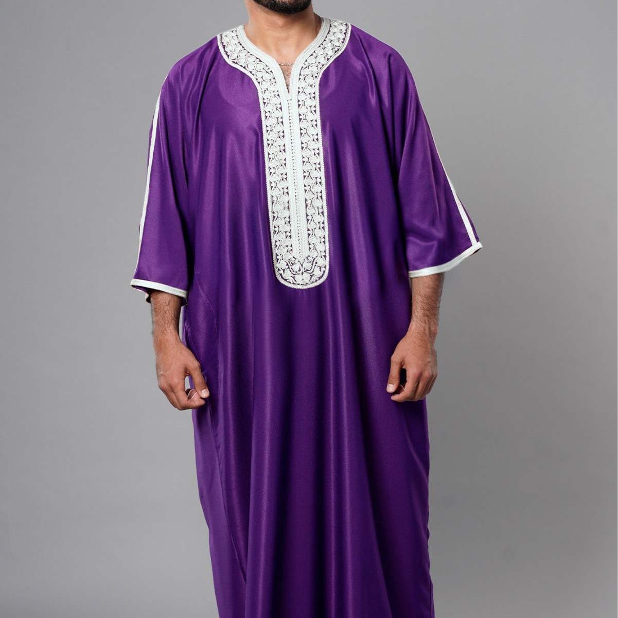 New 2025 Men's Long Sleeve Emb – Ethnic Fashion Wear recenzja i cena