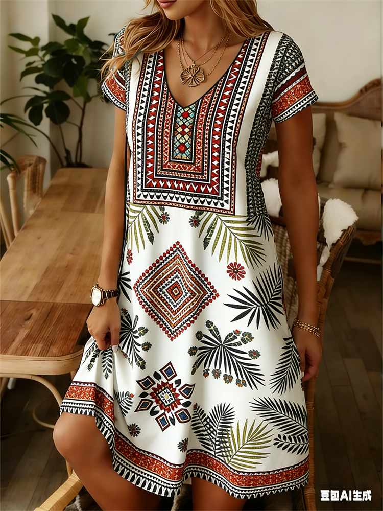 Ethnic Style Women Dress Summe – Ethnic Style Dresses recenzja i cena
