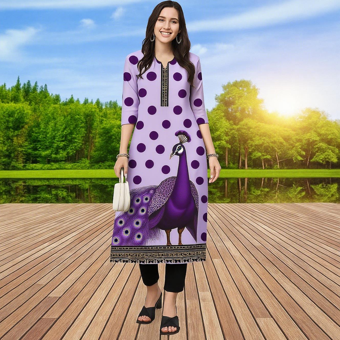 Muslim Kurt Women Casual Fashi – Ethnic Fashion Kurtis recenzja i cena