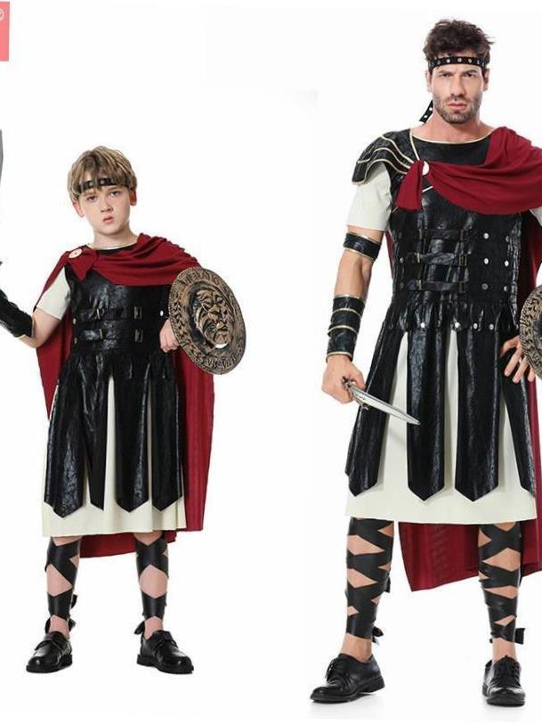 Halloween Ancient Roman Armor  – Fashion Show Ethnic Wear recenzja i cena