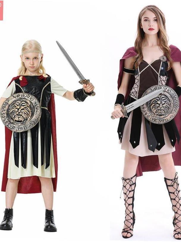 Halloween Ancient Roman Armor  – Fashion Show Ethnic Wear recenzja i cena