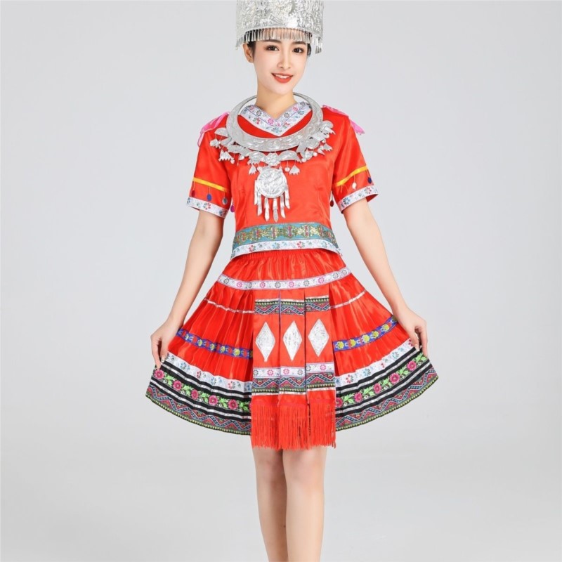 Hmong Dance dress Tradition Ch – Ethnic Style Dresses recenzja i cena