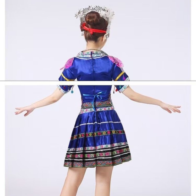Hmong Dance dress Tradition Ch – Ethnic Style Dresses recenzja i cena