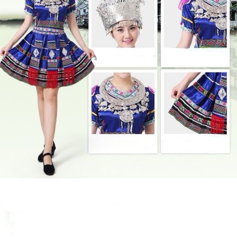 Hmong Dance dress Tradition Ch – Ethnic Style Dresses recenzja i cena