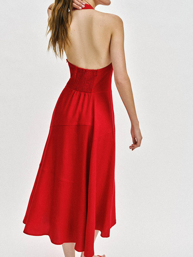 Romantic Backless Fashionable  – Ethnic Wear recenzja i cena