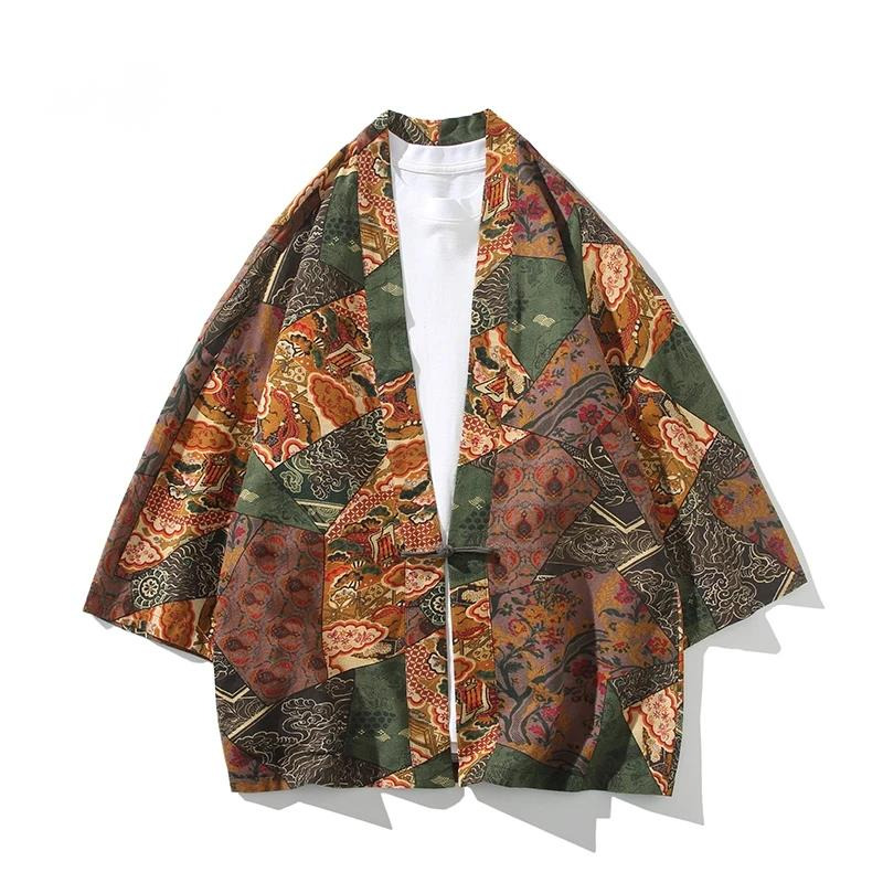 Ethnic Style Print Yukata Men  – Ethnic Fashion Women recenzja i cena