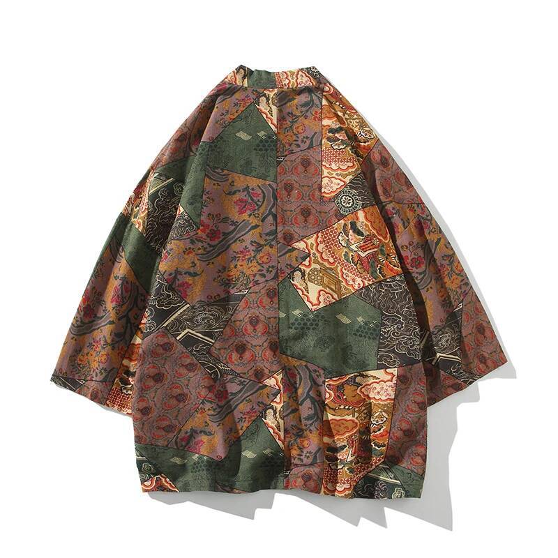Ethnic Style Print Yukata Men  – Ethnic Fashion Women recenzja i cena