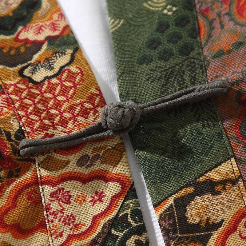 Ethnic Style Print Yukata Men  – Ethnic Fashion Women recenzja i cena