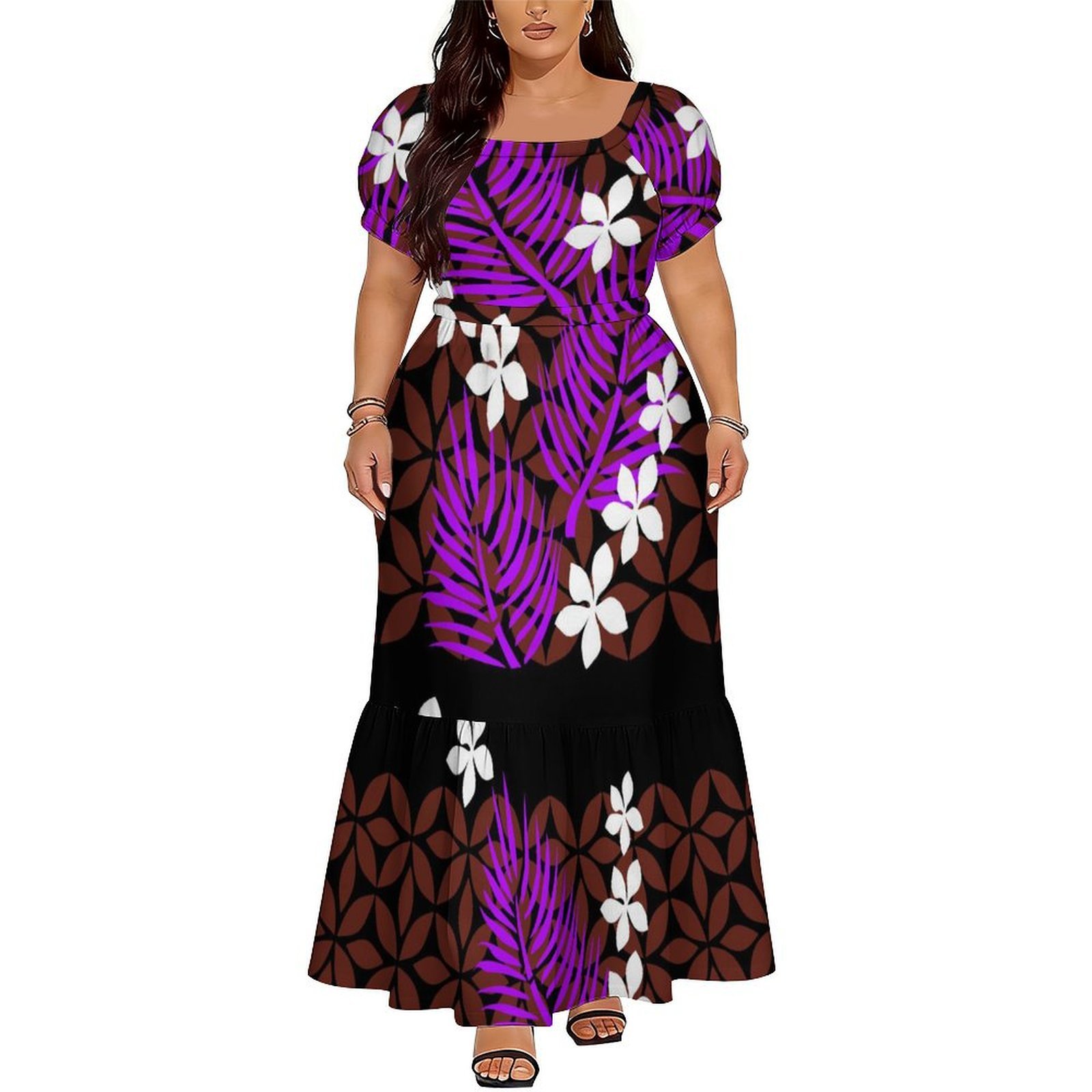 Comfortable Women's Short-Slee – Ethnic Style Dresses recenzja i cena