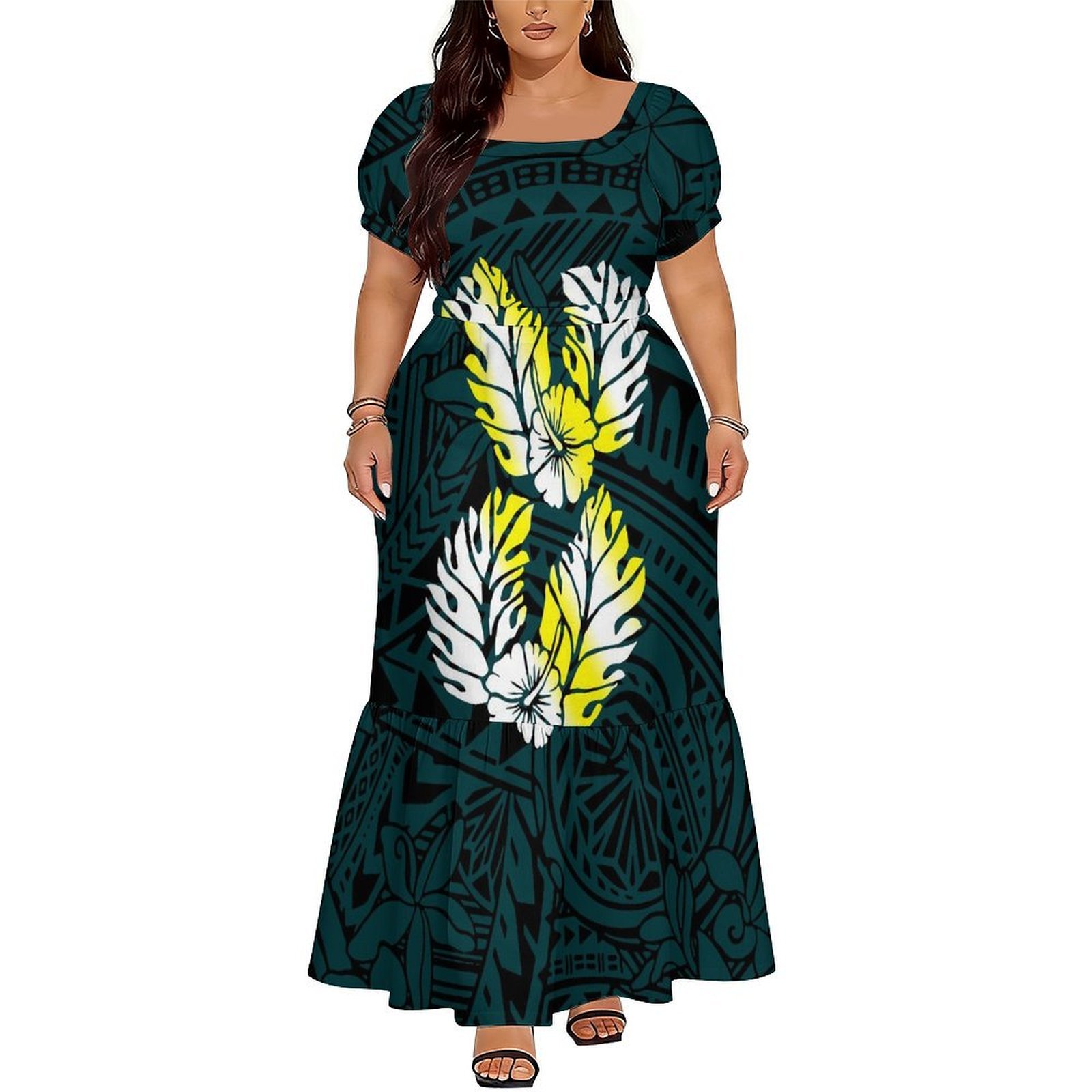 Comfortable Women's Short-Slee – Ethnic Style Dresses recenzja i cena